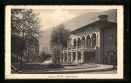 Cartolina Bozen, Ansicht Des Stadttheaters Mit Vorplatz  - Bolzano (Bozen)