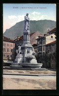 Cartolina Bozen, Denkmal Walthers Von Der Vogelweide  - Bolzano (Bozen)