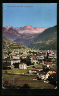 Cartolina Bozen-Gries, Ortsansicht Vor Dem Rosengarten  - Bolzano (Bozen)