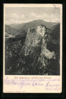 Cartolina Haselburg /Bozen, Die Burg Mit Sarner Scharte  - Bolzano (Bozen)