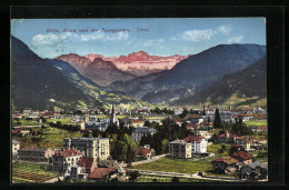 Cartolina Bozen-Gries, Ort Gegen Rosengarten  - Bolzano (Bozen)