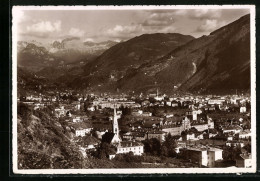 Cartolina Bolzano-Gries, Città Col Catinaccio  - Bolzano (Bozen)