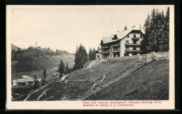 Cartolina Sterzing, Hotel Und Pension Sonklarhof Von St. Haller  - Autres & Non Classés