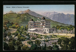 Cartolina Meran, Hotel & Pension Ortenstein  - Autres & Non Classés