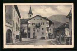 Cartolina Bolzano-Rencio, Strassenpartie Mit Gebirgspanorama  - Bolzano (Bozen)