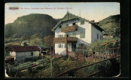 Cartolina St. Georgen B. Bozen, Gasthaus Zum Messner  - Bolzano (Bozen)