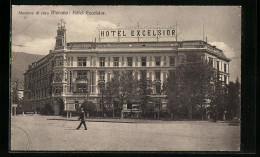 Cartolina Merano, Hotel Excelsior  - Other & Unclassified