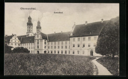 AK Obermarchtal, Schlosshof Mit Grünanlage  - Autres & Non Classés