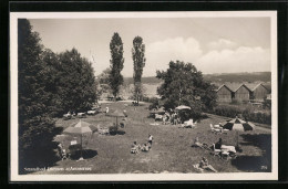 AK Diessen A. Ammersee, Strandbad Mit Badegästen  - Diessen