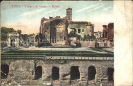 72312869 Roma Rom Tempio Di Venere E Roma Firenze - Autres & Non Classés