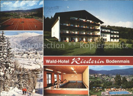 72312591 Bodenmais Waldhotel Riederin Tennisplatz Skilift Hallen Und Freibad Bod - Bodenmais