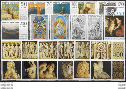 1977 Vaticano Annata Completa 23v. MNH - Other & Unclassified