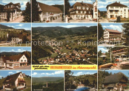 72312268 Oberharmersbach Cafe Hug Gasthaus Forelle Schwimmbad Brandenkopf  Oberh - Autres & Non Classés