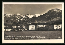 AK Sonthofen, Karpathenkaserne Mit Blick Auf Iseler  - Sonthofen