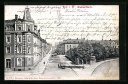 AK Hof I. B., Marienstrasse Aus Der Vogelschau  - Other & Unclassified