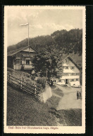 AK Oberstaufen /Bay., Badeanstalt Rain  - Oberstaufen