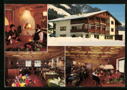 Cartolina St. Johann /Ahrntal, Pension Gallhaus - Haus, Bar, Speisesaal  - Other & Unclassified