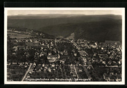 AK Freudenstadt /Schwarzwald, Ortsansicht Vom Flugzeug Aus  - Freudenstadt