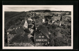 AK Zavelstein /Bad Teinach, Stadtpartie Aus Der Vogelschau  - Bad Teinach