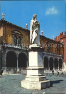 72310548 Verona Veneto Piazza Dei Signori Monumento A Dante Verona - Autres & Non Classés
