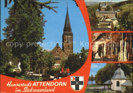 72310366 Attendorn Erloeser-Kirche Kapelle Waldenburg Atta-Hoehle  Attendorn - Attendorn