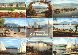 72310295 Chiemsee Fraueninsel Badestrand Chiemseestrand Dampfersteg Chiemsee - Other & Unclassified
