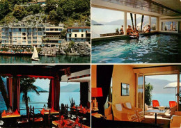 13961823 Ascona_Lago_Maggiore_TI Hotel Acapulco Au Lac Hallenbad Gastraeume - Autres & Non Classés