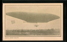 AK Französisches Luftschiff Lebaudy Beim Abheben  - Zeppeline