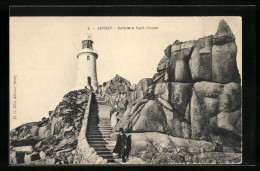 AK Jersey, Corbiere Light House, Leuchtturm  - Lighthouses