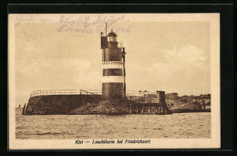 AK Kiel /Friedrichsort, Der Leuchtturm  - Leuchttürme