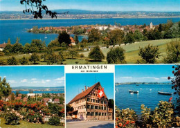 13961813 Ermatingen_Untersee_TG Panorama Seepartien Gasthaus - Andere & Zonder Classificatie