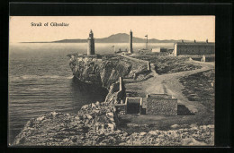 AK Gibraltar, Strait, Leuchtturm  - Leuchttürme