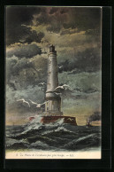 AK Courdouan, Le Phare De Cordouan Par Les Temps, Leuchtturm  - Lighthouses