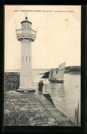 AK Portrieux, Le Phare De La Jetée, Leuchtturm  - Lighthouses