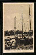 AK Swinemünde, Leuchtturm Osternothafen  - Lighthouses