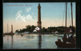 AK Swinemünde, Blick Zum Leuchtturm  - Lighthouses