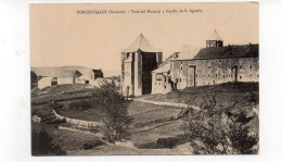 ESPAGNE - RONCESVALLES (Navarra) Vista Del Hospital Y Capilla De Sn Agustin  (M47) - Navarra (Pamplona)