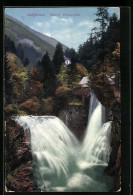 AK Badgastein, Oberer Wasserfall Im Herbst  - Autres & Non Classés