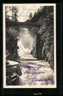 AK Badgastein, Wasserfall Mit Der Hohen Brücke  - Other & Unclassified