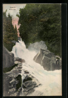 AK Gastein, Der Wasserfall Bei Abendrot  - Other & Unclassified