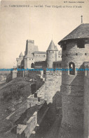 R163901 Carcassonne. La Cite Tour Visigoth Et Porte D Aude. B. F. Chalon - Monde