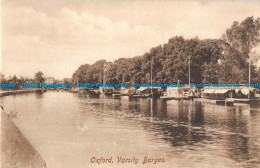 R165106 Oxford. Varsity Barges. George Davis - Monde
