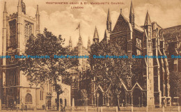 R165112 Westminster Abbey And St. Margarets Church. London - Sonstige & Ohne Zuordnung