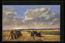 Künstler-AK Photochromie Nr.: 4165, Getreideernte Auf Dem Feld  - Autres & Non Classés