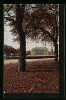 Künstler-AK Photochromie Nr.: 3232, Bäume Mit Rotem Laub Vorm Schloss  - Autres & Non Classés