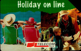 TELECARTE ETRANGERE.....HOLIDAY ON LINE - Werbung