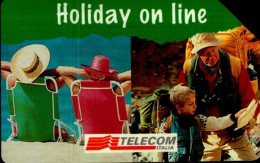 TELECARTE ETRANGERE.....HOLIDAY ON LINE - Reclame