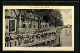 AK Berlin-Müggelheim, Gasthaus Neu-Helgoland A. D. Kl. Müggel  - Koepenick