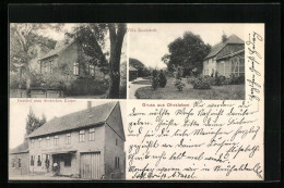 AK Ohrsleben, Gasthof Zum Deutschen Kaiser, Villa Knakstedt  - Other & Unclassified