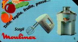 TELECARTE ETRANGERE.....MOULINEX - Werbung